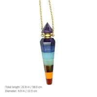 Ogrlica od esencijalnog ulja parfem bočice ogrlicu šesterokutna ogrlica od kristalne boje