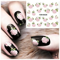 Nail Applique ljepilo Cvijet Rattana Naljepnica za nokte Čipkaste dizajn Nail Paste