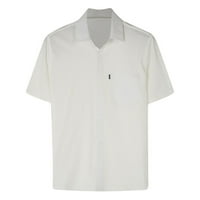 Petort majice za muškarce Dressy Casual Golf polo majice za muškarce kratki rukav vlagu Wicking Ljeto casual košulje na otvorenom teniski polo haki, 2xl