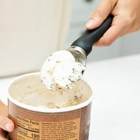 Sladoled lopatica - teški nehrđajući čelik s mekom drške za hvatanje