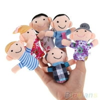 Temacd baby dječji plišani play igra igra Saznajte priču Obiteljske prstene lutke igračke