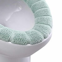 Wollično kupatilo meka deblji toplija rastezana tkanina za pranje toaletni poklopac pokriva zastojne jastučiće