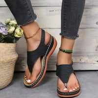 SimplMasygeni Ženske cipele za čišćenje plaćanja majčin dan Pokloni Ljeto Dame Flip-Flops Wedge Papuče