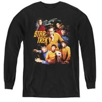 Star Trek - na kontrolama - Mladi majica s dugim rukavima - mala