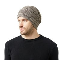 Bang zimski pleteni šešir sa paru plus baršunast za zaštitu hrpe hrpe hrpe