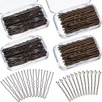 PINS kose bobby igle u obliku slova u obliku kose različitih veličina metalnih klipova za kosu sa čistim