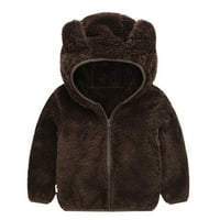 Durtebeua topli zimski zimski kaput Vjetrootporna snijega za kišu za kišu za djece Zimske puffer jakne
