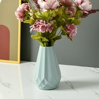 YeBay cvijeće vaze Geometrijska neregularna tekstura glatka površina plastika bez bujke cvjetne lonče košara za vjenčanje dogovorna za cvijeće
