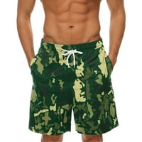 Umitay vježbanje muški muški kratke hlače Ljetni odmor Havajske casual lagane muške šorc šljake vlage