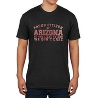 Ponosan no se ne voli Arizona muns meka majica vintage crna sm