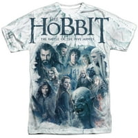 Hobbit - spreman za bitku - majica kratkih rukava - XXX-velika