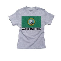 Državna zastava Washington - specijalna vintage izdanje Dječja majica za mlade