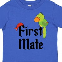 Inktastic Prvi mate gusar sa papagajem i bandanna poklon dječaka malih majica ili mališana