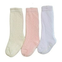 Lian Lifestyle Baby's Girl Pairs čiste pamučne čarape MESH M