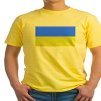 Cafepress - Ukrajina zastava Muška vrijednost majica - Lagana majica - CP