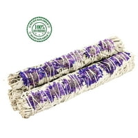 Purple Daze 9 Smudge Stick snop za čišćenje, uklanjanje energije, mrlje i pozitivne vibracije