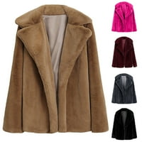 Kaputi za žene Zimskog topli debeli kaput čvrsti kaput od kaputa od kaputa