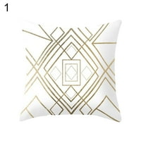 Putformetme Golden tone uzorak serije Štampanje jastuk za bacanje jastuka Cover Cover Cover Decor