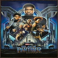 Crna panther - uokviren marvel filmski poster