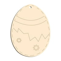 BEPPTER Uskrsni ukras visi DIY Uskršnji ukrasi drveni Uskršnji ispisani jaja ukrasi Uskršnjih zečica