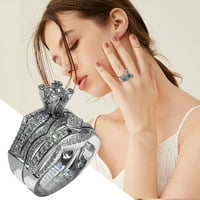 Ã £ Â Â Â Prsteni za žene ruže dijamantni prsten, dijamantski prsten za valentinovo, ružičasti prsten,