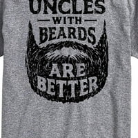 Instant poruka - ujaci sa bradama su bolja - grafička majica s kratkim rukavima