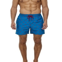 Mens Swim deblice Brze suho plivačke kratke hlače sa mrežnim kostima za kupaće kostime sa džepovima
