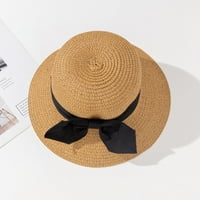 Veki Ženski luk vizir šešir za odmor za odmor ljetni šešir Sklopivi vanjski šešir Lokalni vizor na plaži
