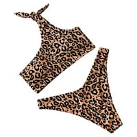 Amlbb ženski bikini set za ispis kupaći kostim Dvije punjene bračne kupaće kostime od plaže za kupanje