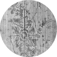 Ahgly Company u zatvorenom okruglom sažetkom sive suvremene prostirke, 5 'kruga