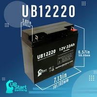 - Kompatibilni APC sigurnosni baterijski baterija - Zamjena UB univerzalna zapečaćena olovna kiselina
