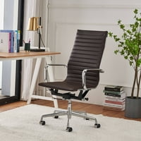 Visoka leđa Izvršna uredska stolica s zaklopkom zaklopljenu zakretnu stolicu u izdržljivoj veganskoj