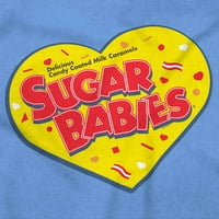 Šećerne bebe Chewy karamel Candy Slatka zip hoodie dukserice Žene Brisco brendovi 3x