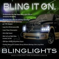 Za 2009.- Dodge Ram LED DRL glava svjetlos trake DAN VREME TRENUTNOG LAMPE KIT