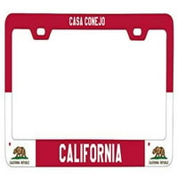 Casa Conejo California Metal Licencne ploče Okvir
