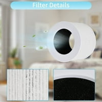 Za Levoit Početna Zamjenski filter za pročišćivač zraka Core Mini H True Hepa zamjenski filter 2pack