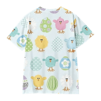 Uskršnji dečaci Kawaii 3D štampana majica kratkih rukava dečji rođendanski poklon Dečija odeća, D-160
