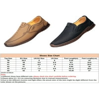 Sanviglor Mens Loafers Slip na stanovima Vožnja casual cipela Office Classic Prozračivo mokasin Ručno
