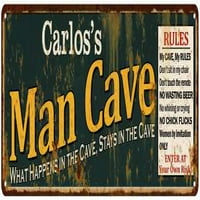 Carlos-ov man pećina pravila zelenog znaka Dekor poklon 106180005255