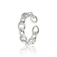 Prstenje za žene su lanac otvor u otvor za bilo koje prikladne prigode prstena podesivih prstenova prstenova