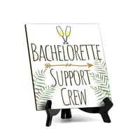 Znakovi posada Bylita Bachelorette, znak tablice sa akrilnim postoljem