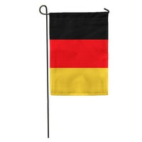Crvena Bijela Njemačka zastava Njemačke žute tačne crno boje Konceptivna bašta Dekorativna zastava Kućni