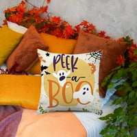 Sretan halloween jastučnice ukrasni jastuk za odmor bat Spellcaster trick ili dekor seoskih kuća