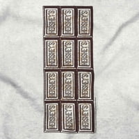 Klasični Hershey's Chocolate Candy Bar Dukserice Hoodie Žene MUŠKE BRISKO BRANDS S