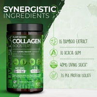 Živi silika Vegan Collagen Booster puder
