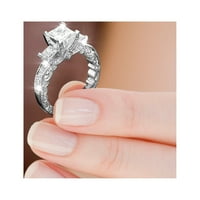 SKPBlutn prstenovi za žene Girls Diamond Popularni izuzetno jednostavno nakit Popularni dodaci Pokloni