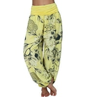 Harem pantalone za žene S-5XL Plus Yoga Boho Hippie Beach Travel Lounge PJS