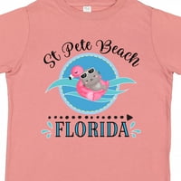 Inktastic St Pete Beach Florida Poklon za odmor Poklon Toddler Toddler Girl Majica