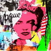 Frida Kahlo pop XII - platno ili štampana zidna umjetnost