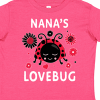 Inktastični dan zaljubljenih Nana's LoveBug poklon toddler dječak ili majica toddler